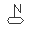 Provisorisches Symbol für Nessus, erfunden von Robert von Heeren im Jahre 1997